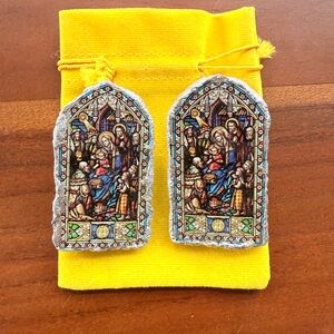 Paper Mache Earrings